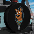 Scooby Doo Unzipped Jeep Car Spare Tire Cover