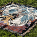 Sesshomaru Inuyasha Anime Woven Throw Blanket