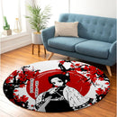Shinobu Demon Slayer Japan Style Round Rug