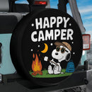 Snoopy Happy Camper Jeep Car Spare Tire Cover