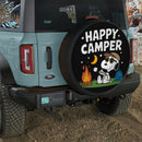 Snoopy Happy Camper Jeep Car Spare Tire Cover