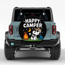 Snoopy Happy Camper Jeep Car Spare Tire Cover