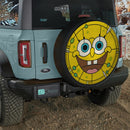 Spongebob Face Jeep Car Spare Tire Cover