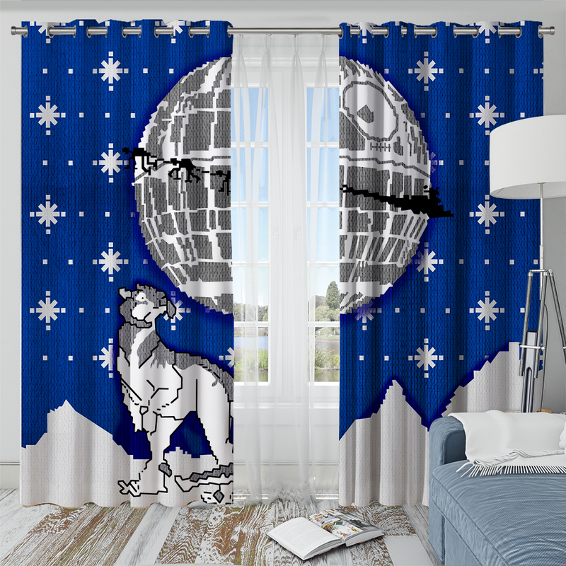 Star War Death Star Window Curtain