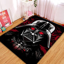 Darth Vader Red Eye Rectangular Area Rug