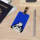 Stormtrooper Hidding Blue Luggage Tag
