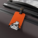 Stormtrooper Hidding Orange Luggage Tag