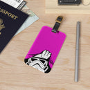 Stormtrooper Hidding Pink Luggage Tag