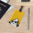 Stormtrooper Hidding Yellow Luggage Tag