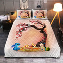 Stick And Lilo Cherry Blossom Quilt Bed Sets