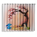 Stick And Lilo Cherry Blossom Window Curtain