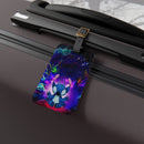 Stitch Yoga Love You To The Moon Galaxy Luggage Tag