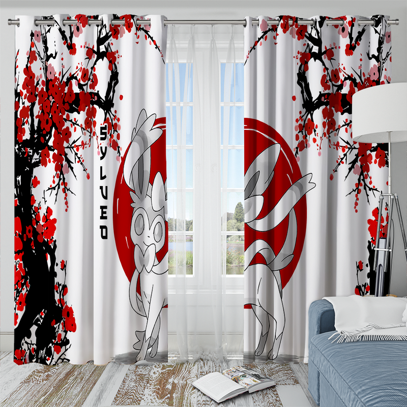 Sylveo Pokemon Japan Style Window Curtain
