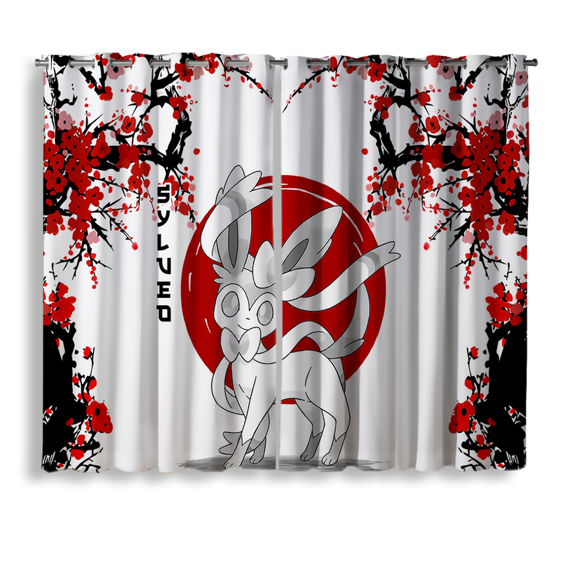 Sylveo Pokemon Japan Style Window Curtain