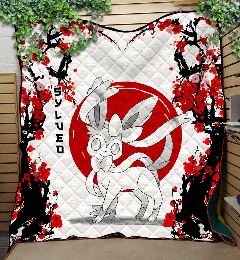 Sylveo Pokemon Japan Style Quilt Blanket