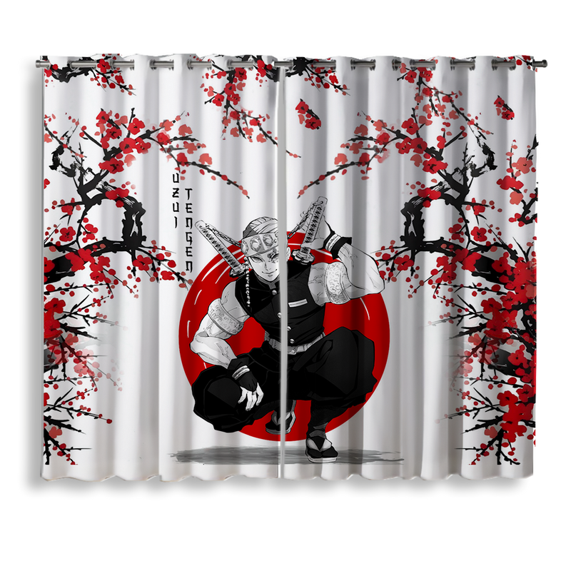 Tengen Demon Slayer Anime Japan Style Window Curtain