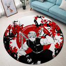 Tengen Demon Sayer Japan Style Round Rug