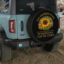 The Whipper To Her Sunflower Car Spare Tire Cover