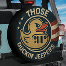Those Duckin Jeepers Car Spare Tire Cover