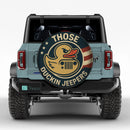 Those Duckin Jeepers Car Spare Tire Cover