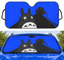 Totoro Ghibli Studio Hide Blue Car Auto Sunshades