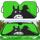 Totoro Ghibli Studio Hide Green Car Auto Sunshades