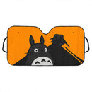 Totoro Ghibli Studio Hide Orange Car Auto Sunshades