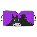 Totoro Ghibli Studio Hide Purple Car Auto Sunshades