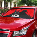 Totoro Ghibli Studio Hide Red Car Auto Sunshades