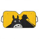 Totoro Ghibli Studio Hide Yellow Car Auto Sunshades