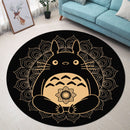 Totoro Ghibli Studio Mandala Round Rug