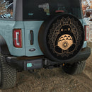 Mandala Meditating  Totoro Ghibli Jeep Car Spare Tire Cover