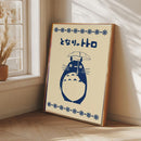 Totoro Minimal - Living Room - Canvas Wall Art - Print - Wall Decor