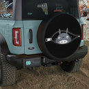 Anime Totoro Ghibli Unzipped Jeep Car Spare Tire Cover