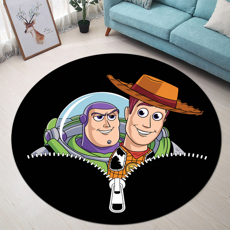 Toy Story Zipper Round Rug