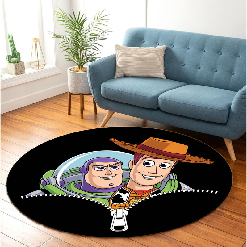 Toy Story Zipper Round Rug