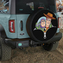 Toy Story Buzz Lightyear Woody Unzipped Jeep Car Spare Tire Cover