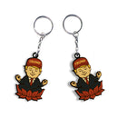 Trump Yoga Keychain