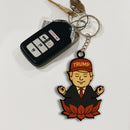 Trump Yoga Keychain