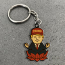 Trump Yoga Keychain