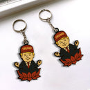 Trump Yoga Keychain