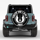 Trust Me Im A Jedi Jeep Car Spare Tire Cover