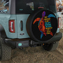 Turtle I Am The Storm Car Spare Tire Cover