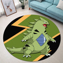 Tyranitar Pokemon Round Rug