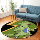 Tyranitar Pokemon Round Rug