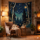 Enchanted Forest Woven Throw Blanket