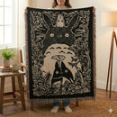Totoro Ghibli Studio Woven Throw Blanket