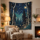 Enchanted Forest Woven Throw Blanket