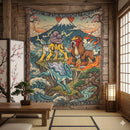 Raikou Entei Suicune Pokemon Japan Style Woven Throw Blanket
