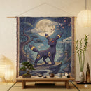 Umbreon Pokemon Japan Style Woven Throw Blanket